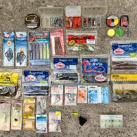 Spinning esche siliconiche ecc Shimano Daiwa Penn