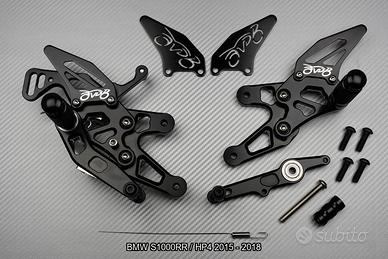 Pedane arretrate BMW S1000RR / HP4 2015 - 2018