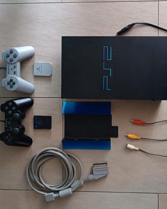 PS2 consolle, giochi e volante