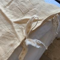 Coppia di due federe, 100% pura canapa italiana