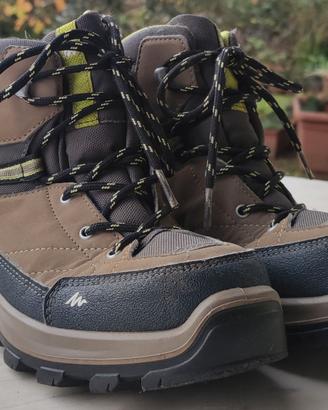 SALDI Scarpe trekking da bambino impermeabili