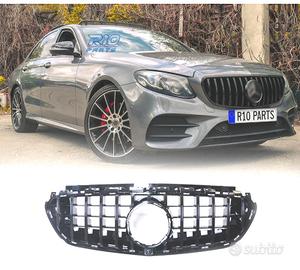 GRIGLIA PER MERCEDES W213 16-19 AMG E63 NERO LUCID