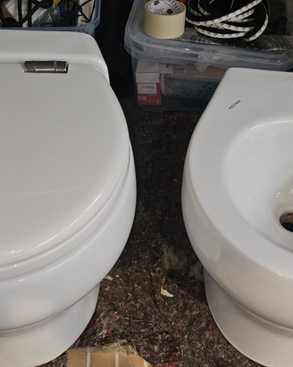 Wc/bidet nautica/camper Tecma