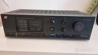 Amplificatore e due giradischi, Sansui-cec-technic