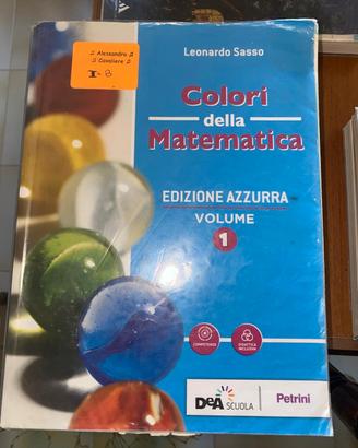 Colori della matematica volume 1