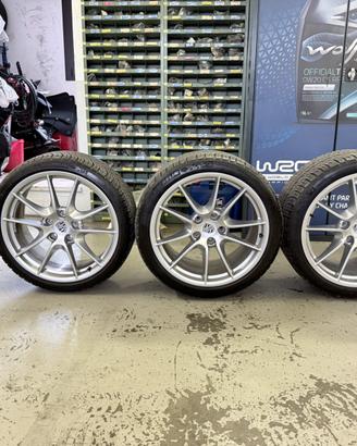 Cerchi 20  + gomme invernali seminuove porsche