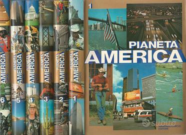 Libri Pianeta America Curcio editore 6 Volumi