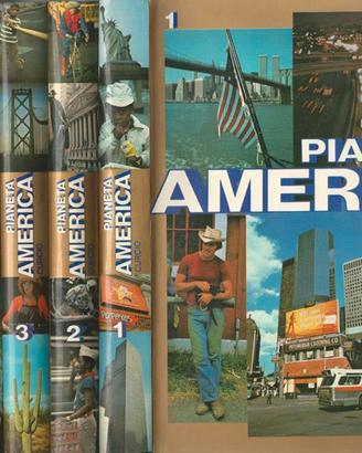 Libri Pianeta America Curcio editore 6 Volumi