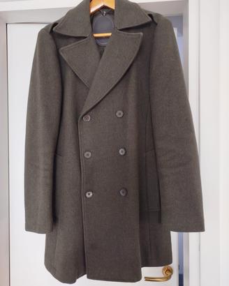 cappotto uomo usato cotone 