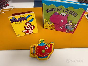 Tris di Libri Interattivi in Inglese per Bambini –