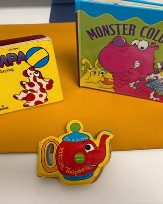 Tris di Libri Interattivi in Inglese per Bambini –