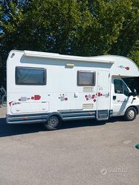 Camper mansardato Roller Team