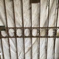 Cancello in ferro vecchio