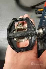 pedali bicicletta spd e flat