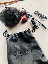BOYA MM1 microfono per fotocamera