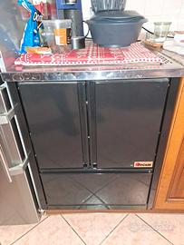 Stufa a legna componibile in ghisa