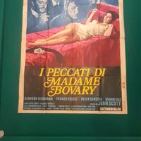 MANIFESTO I PECCATI DI MADAME BOVARY, 140X100 CM