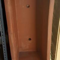 vaso in terracotta da giardino