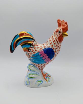 Statuetta gallo Herend porcellana 5031