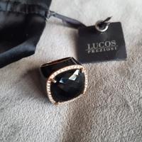 Anello Lucos Preziosi in argento 925 placcato oro