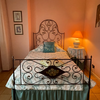 Letto in ferro battuto