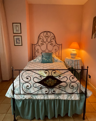Letto in ferro battuto