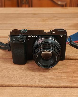 Sony A6000 Fotocamera + Obbiettivo 35mm