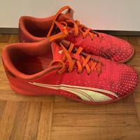 Scarpe calcetto Puma Ultra Play Tt 36 rosse bambin