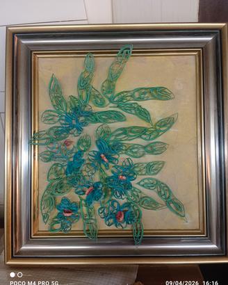 quadro artigianale in quilling