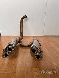 Scarico modificato honda vfr 800 vtec sound sport