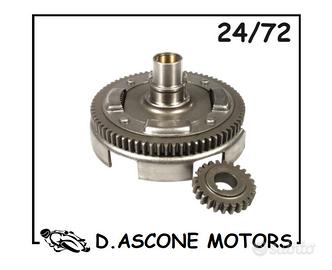 Coppia trasmissione ferro vespa 50 50 pk denti dri