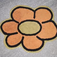Tappeto a forma di fiore