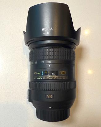 Nikon AF-S Nikkor 18-200mm f/3.5-5.6 G ED VR II