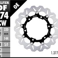 Disco freno anteriore GALFER DF874CW per TRIUMPH