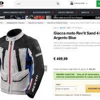 Giacca moto Rev'it Sand 4 H2O tg L