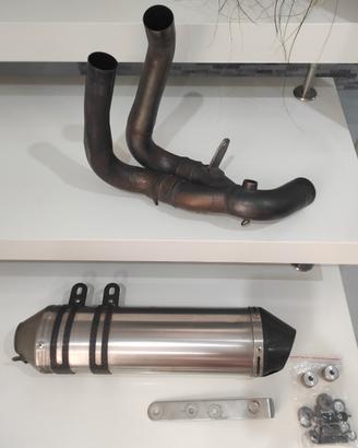 Scarico Leovince Titanium Gilera GP800