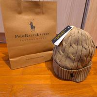 Berretto Ralph Lauren unisex beige cachi