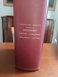 dizionario latino-italiano, italiano - latino