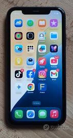 iPhone 11 128GB Nero + Cover nera