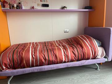 Letto singolo sfoderabile