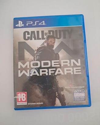 CALL OF DUTY MODERN WARFARE  PS4