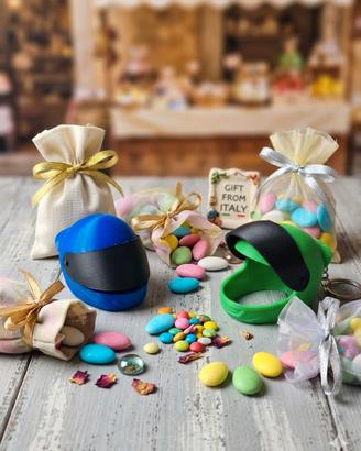 portachiavi casco per compleanni o diciottesimo 