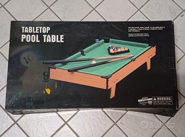 Mini biliardo da tavolo 