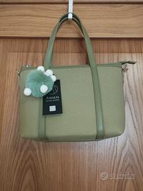 Borsa Amalia donna verde nuova