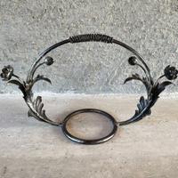 Centrotavola o Lampadario in ferro lavorato
