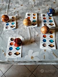 puzzle di plastica numerati