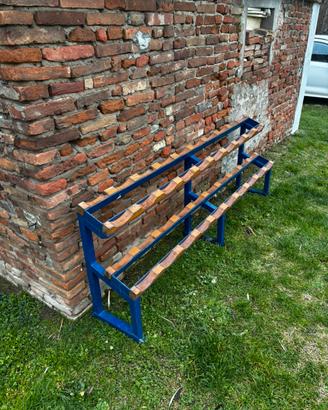 Rastrelliera porta manubri technogym