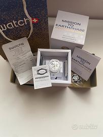 Swatch x Omega Mission to Earthphase Gold