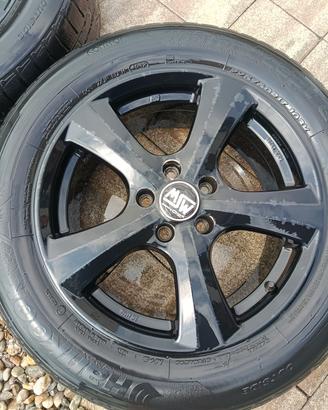 “Cerchi MSW 17” 5x114.3 ET45 neri 