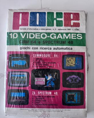 POKE n.5 – Set. 1985 – Commodore 64 & ZX Spectrum
